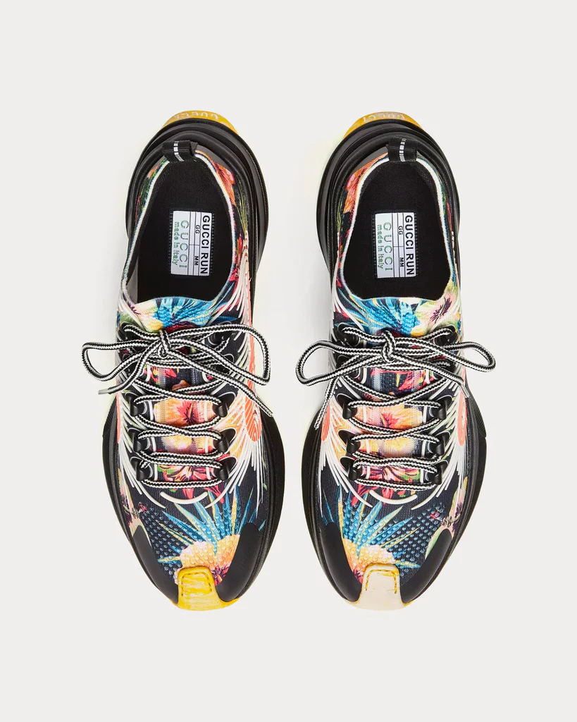 Gucci Floral Run Sneakers