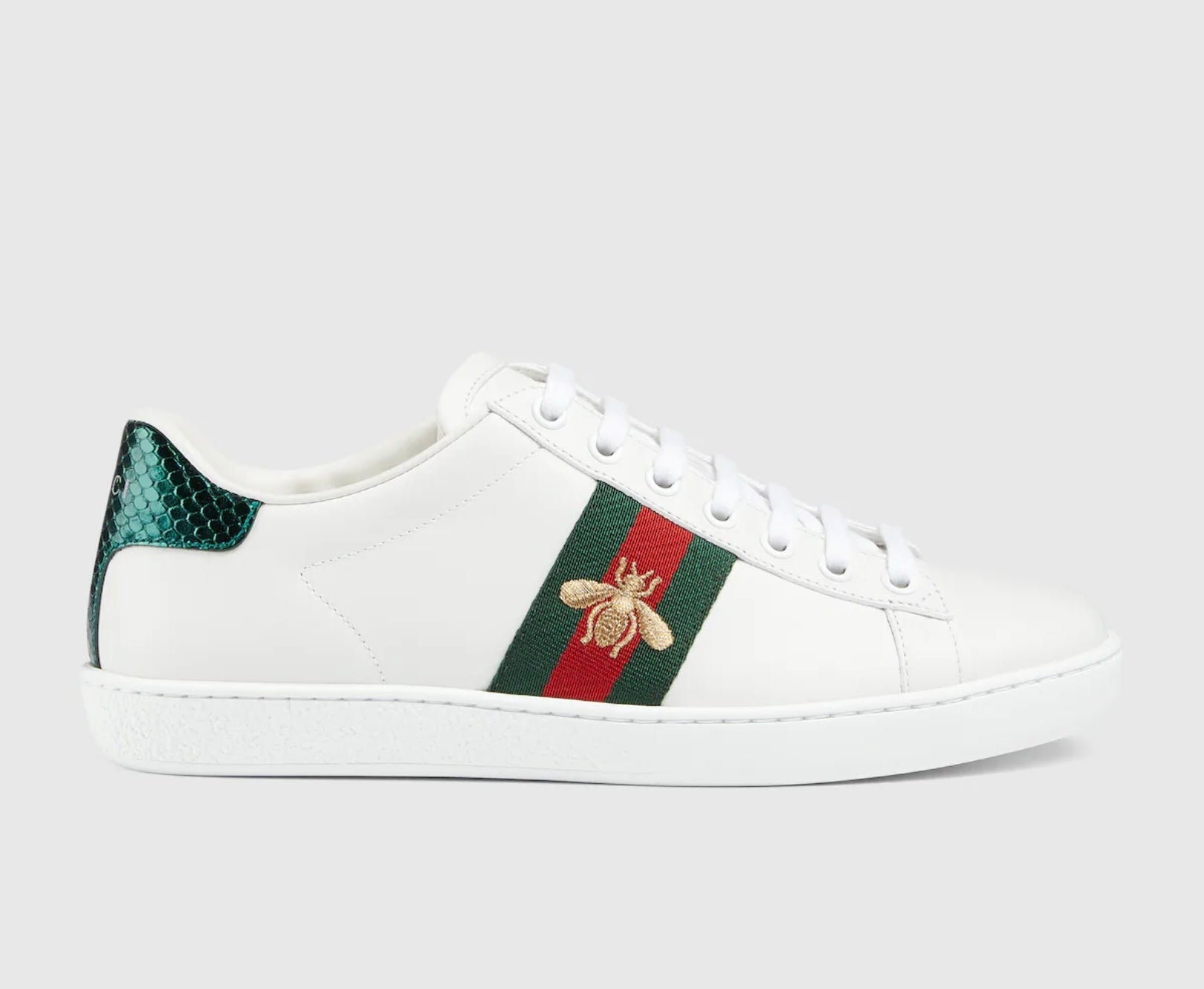 GUCCI WOMEN'S GUCCI ACE SNEAKER WITH BEE