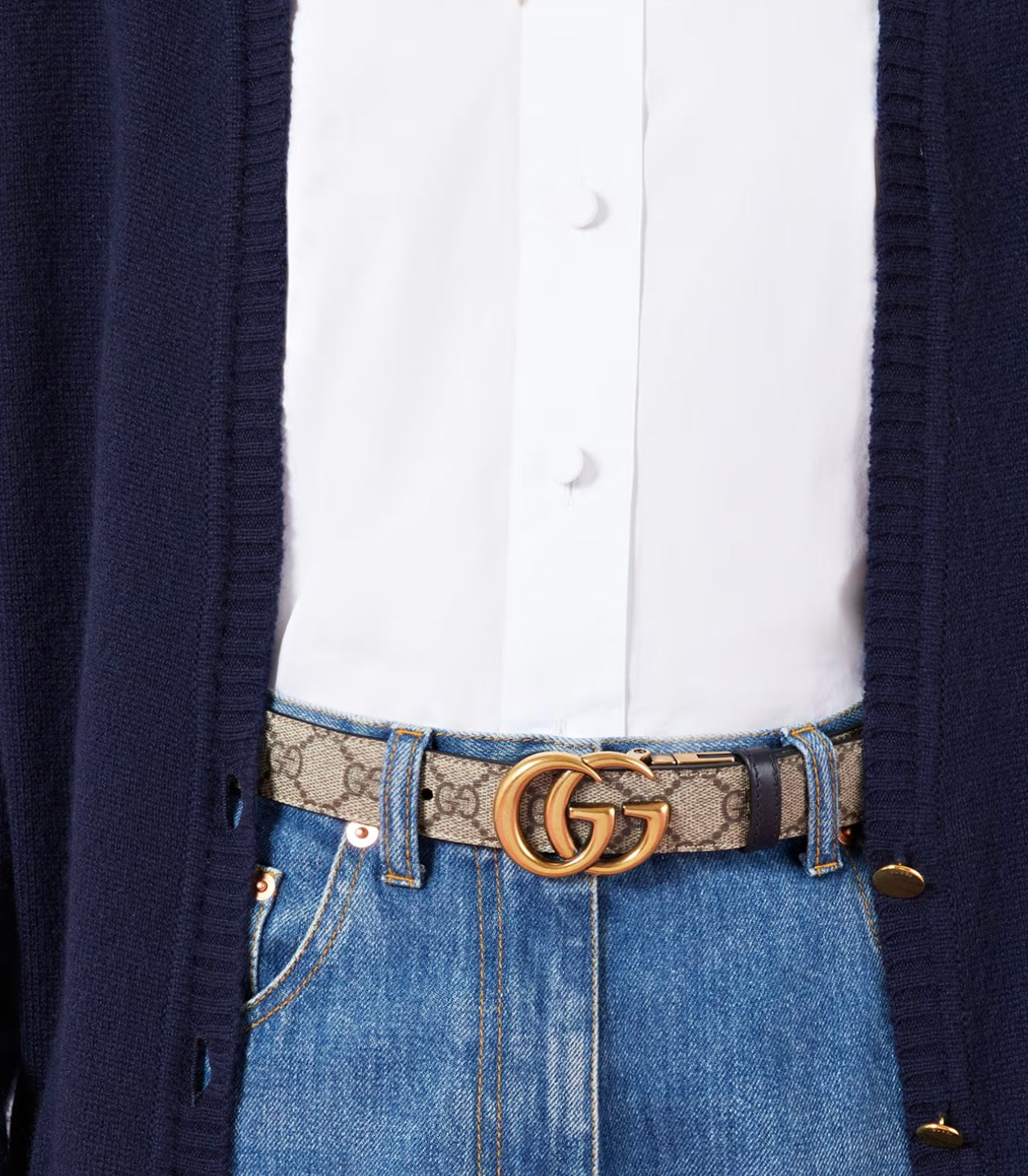 GUCCI GG MARMONT REVERSIBLE BELT
