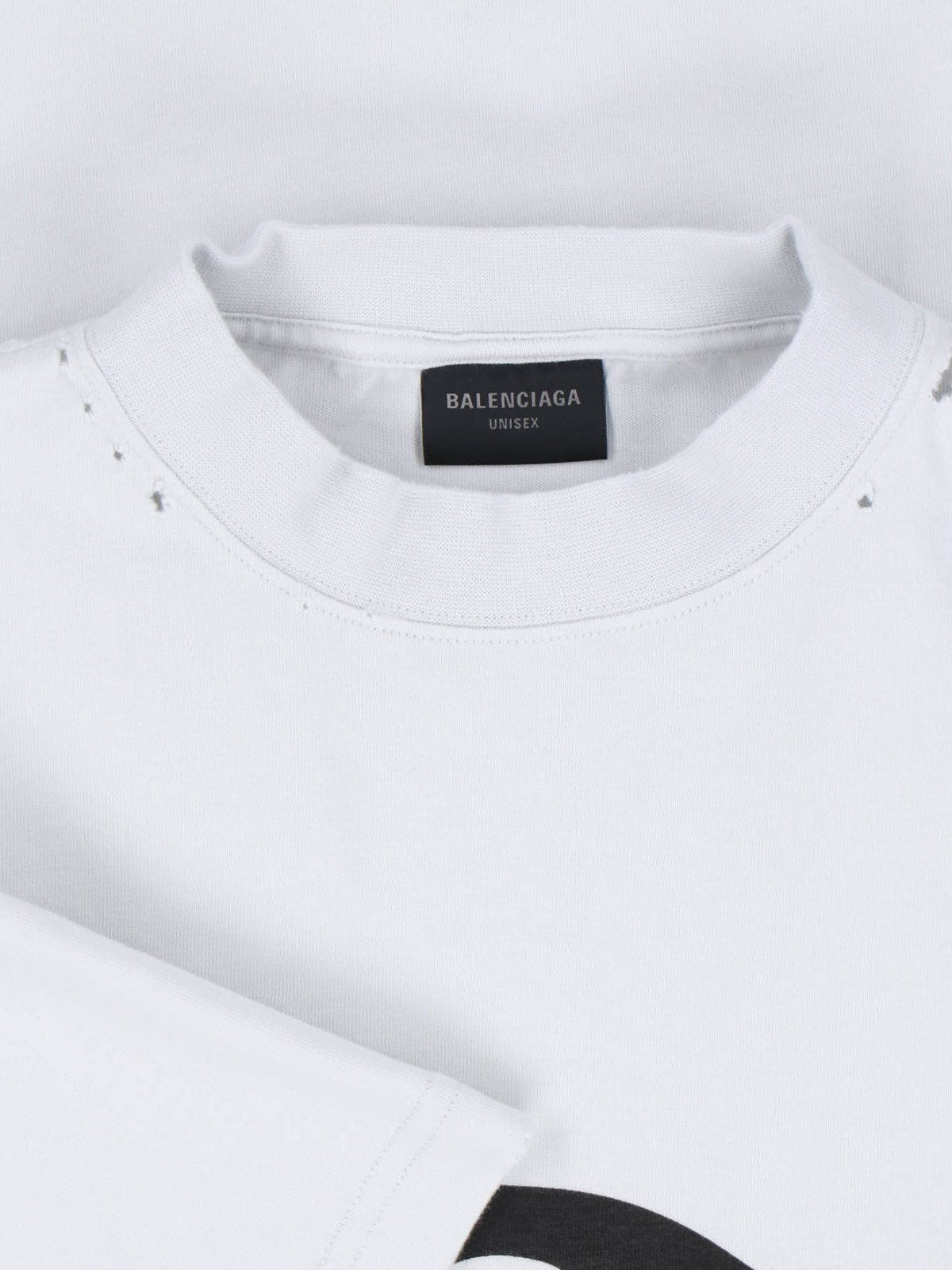 BALENCIAGA 3B LIQUEFIED T-SHIRT OVERSIZED