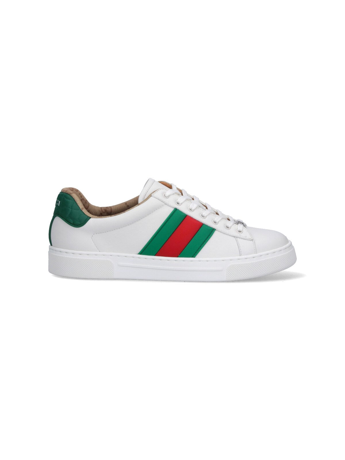 GUCCI MEN’S ACE SNEAKER WITH WEB