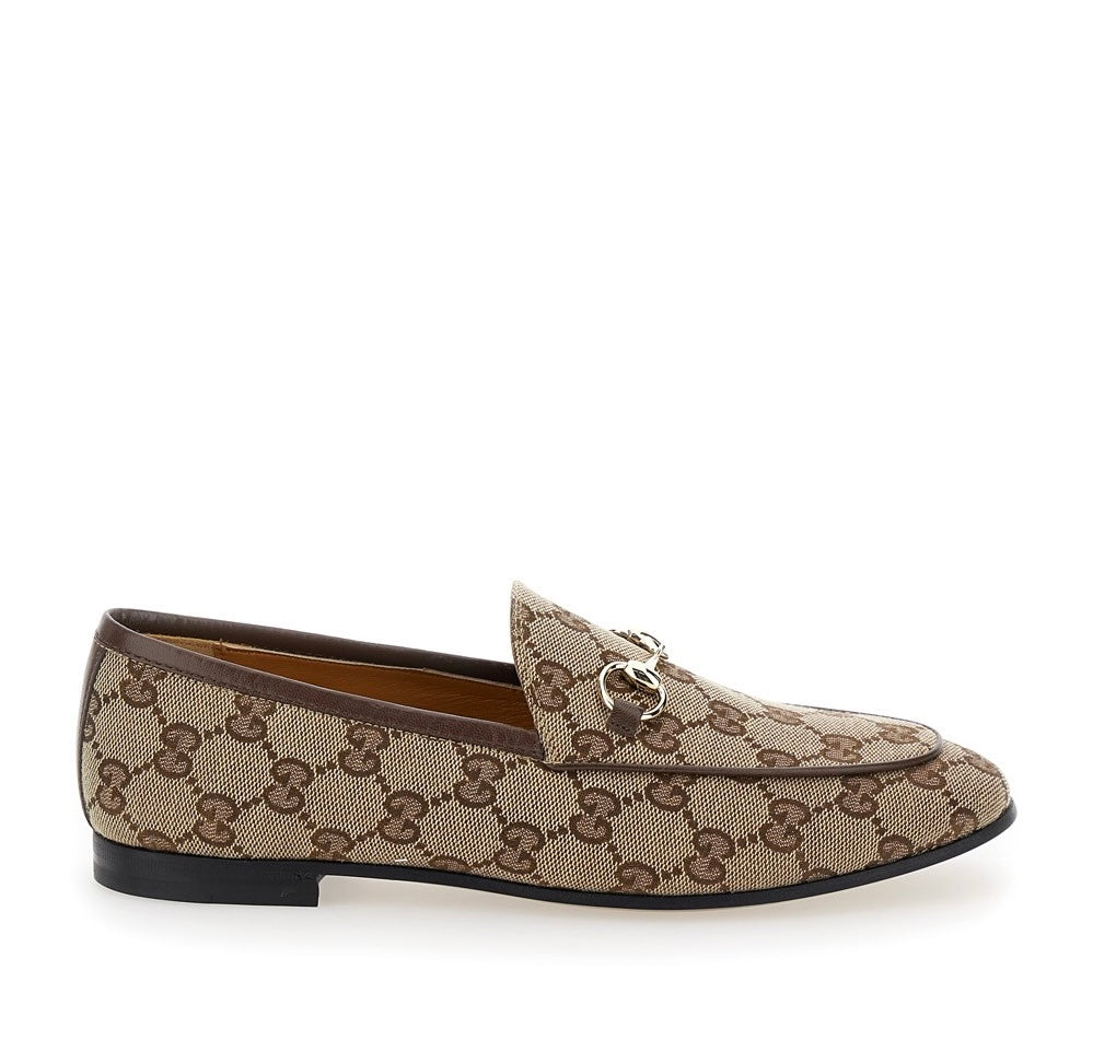 Gucci Jordan canvas loafers
