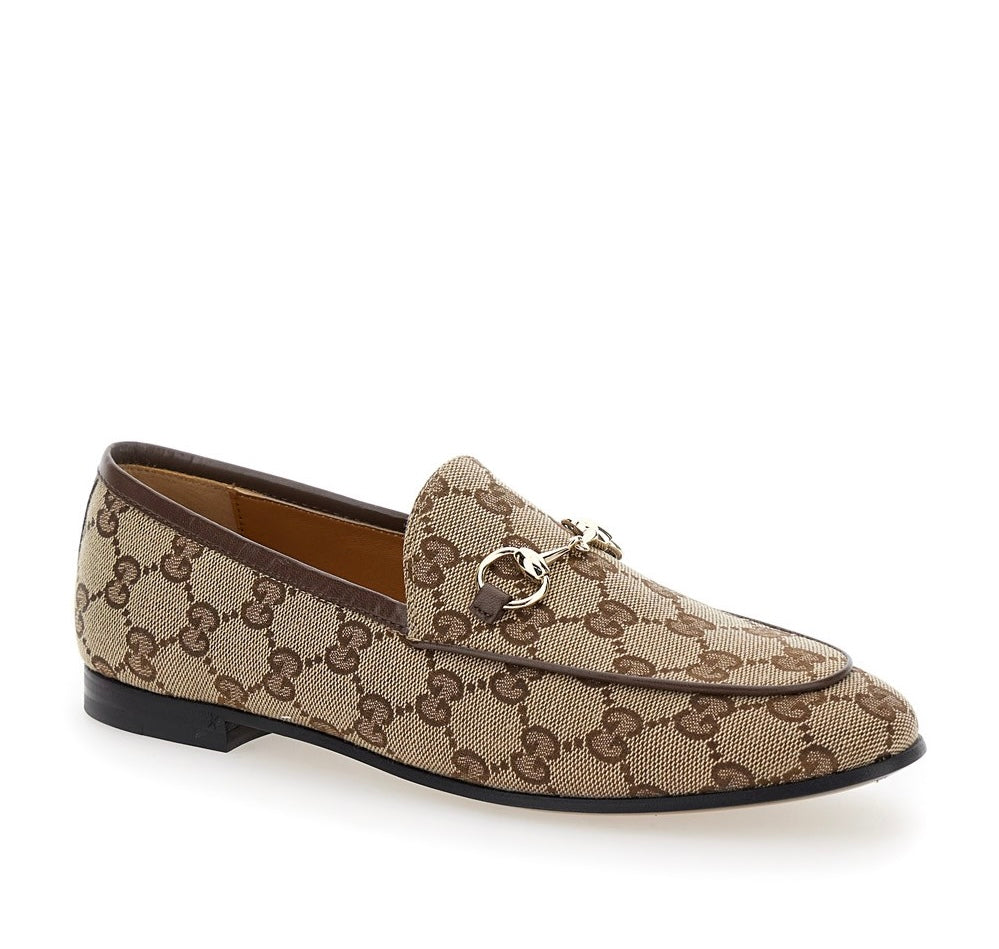 Gucci Jordan canvas loafers