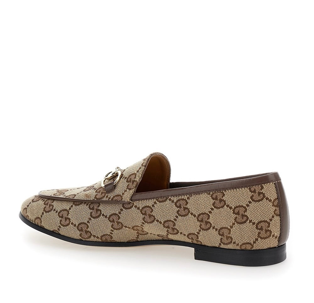 Gucci Jordan canvas loafers