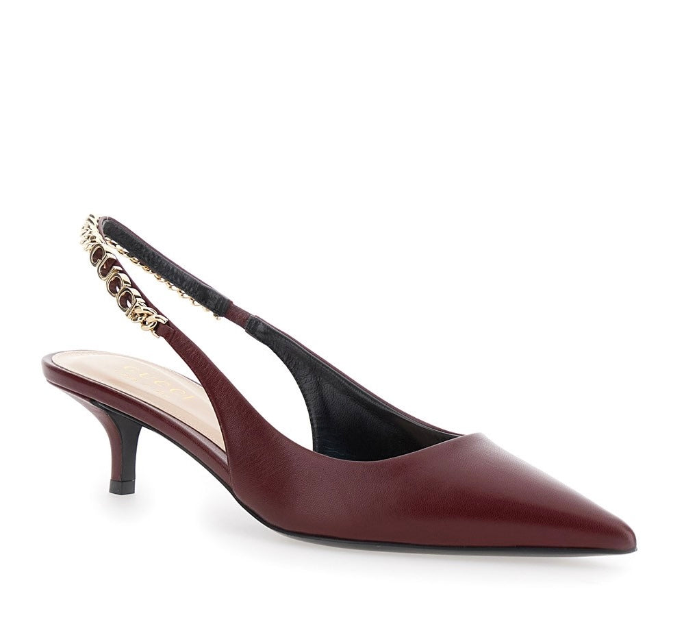 Gucci Signoria slingback pump