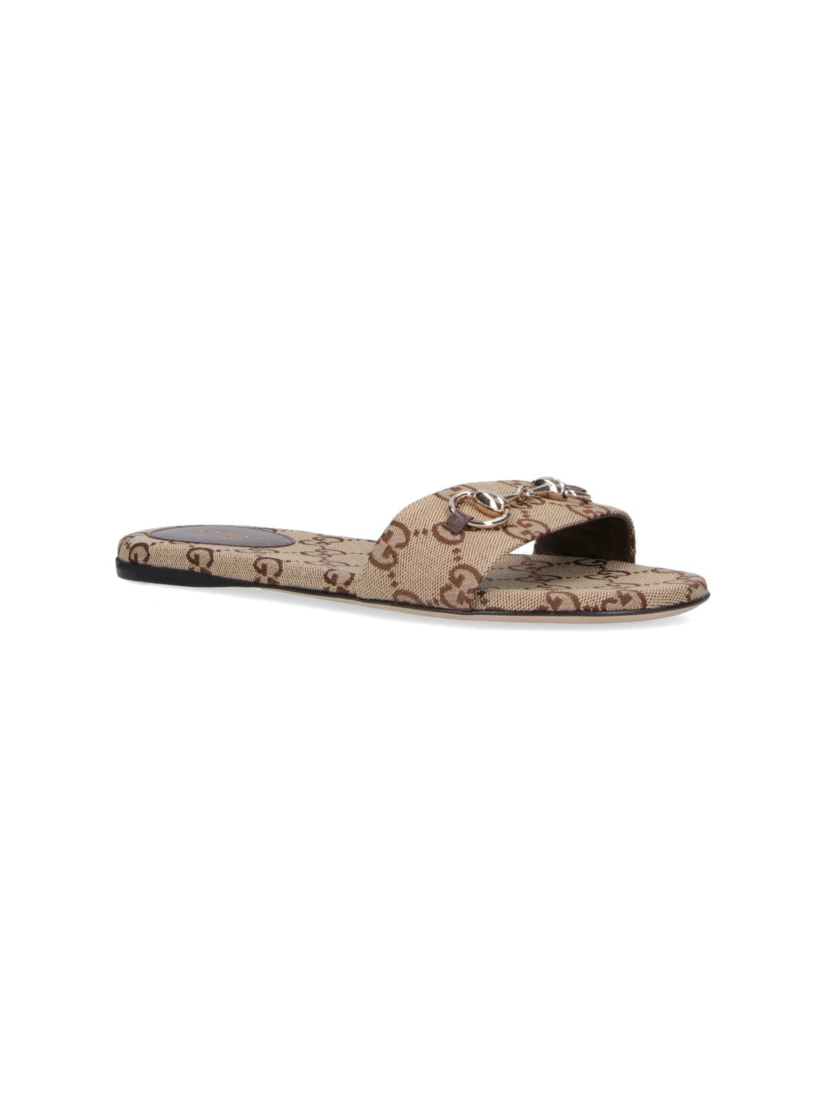 GUCCI SLIDE SANDAL WITH HORSEBIT