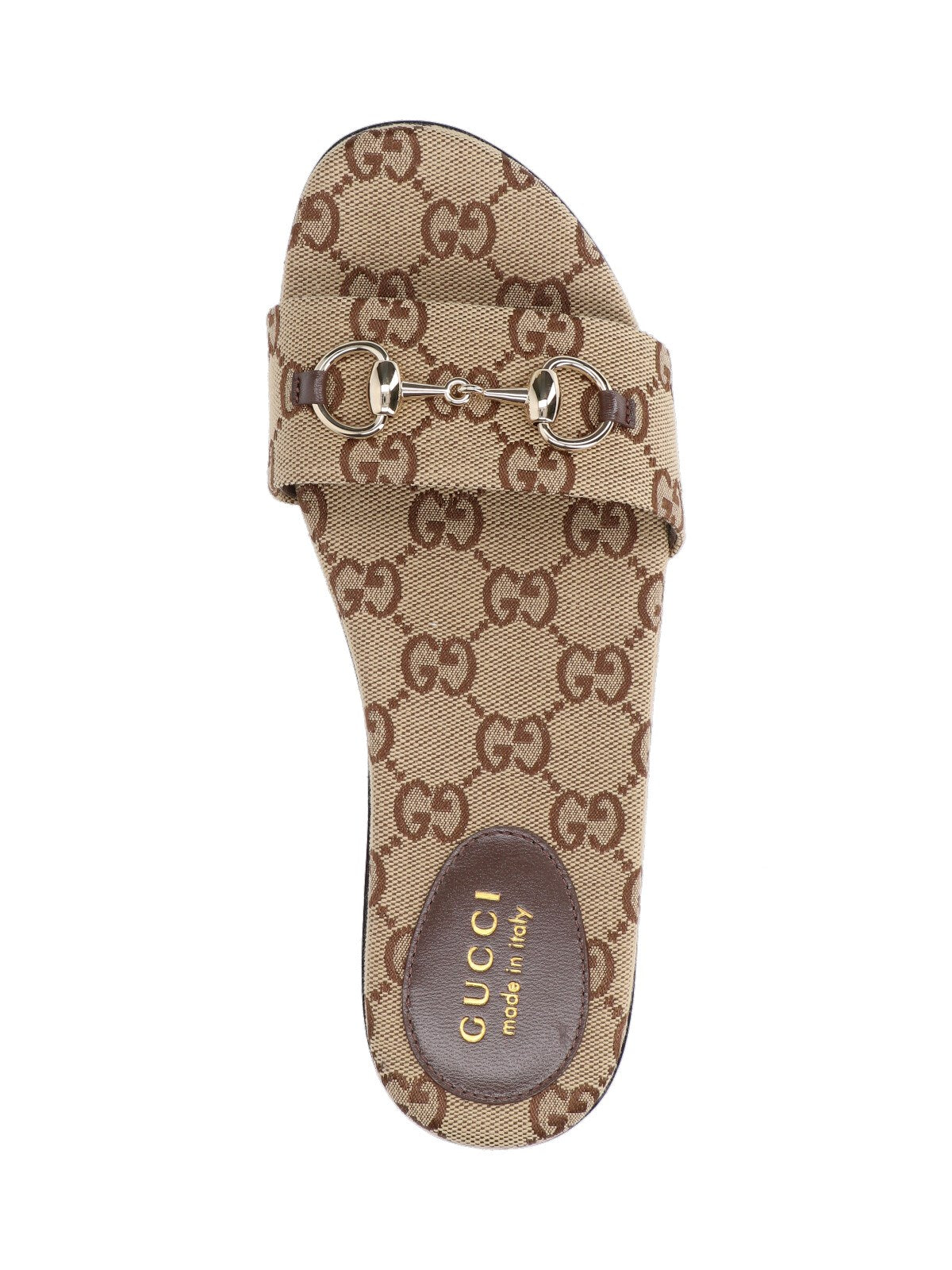GUCCI SLIDE SANDAL WITH HORSEBIT