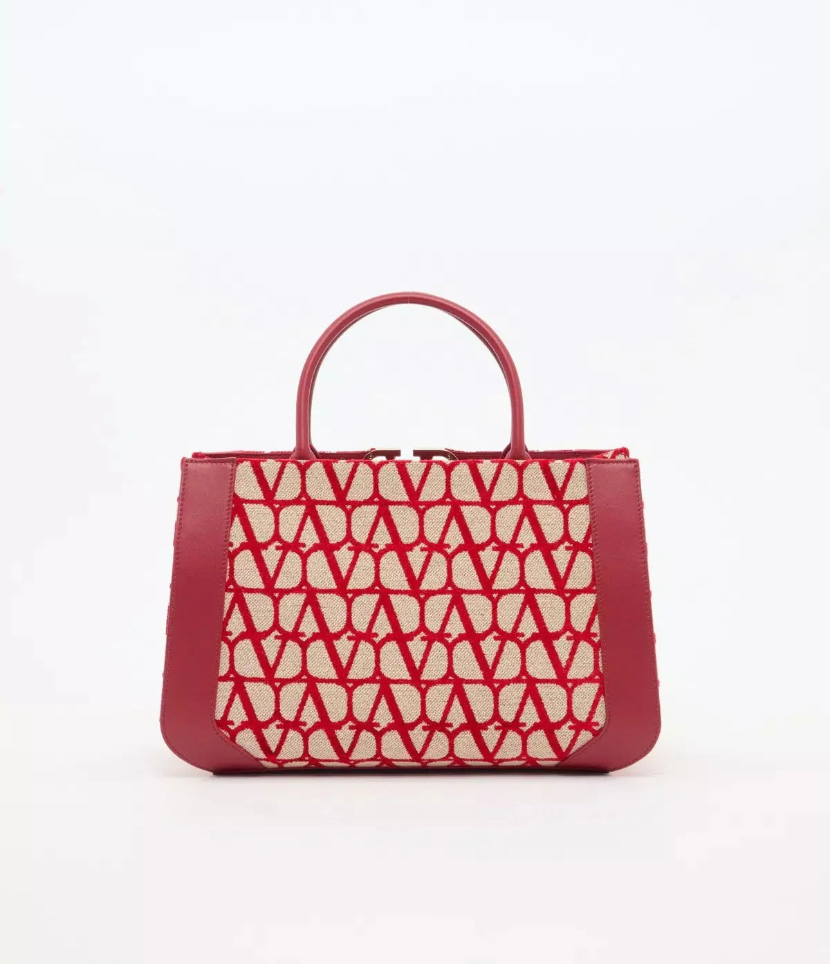 Valentino Medium Vlogo Signature Toile Iconographe Handbag