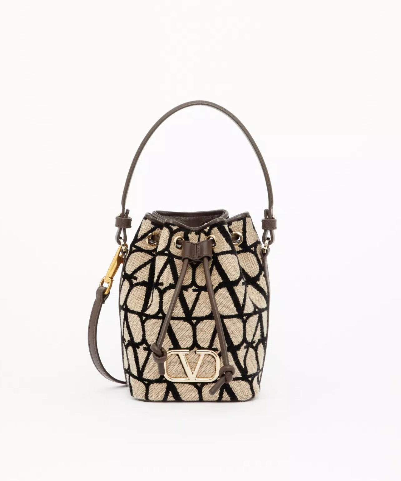 Valentino Mini Vlogo Signature Bucket Bag