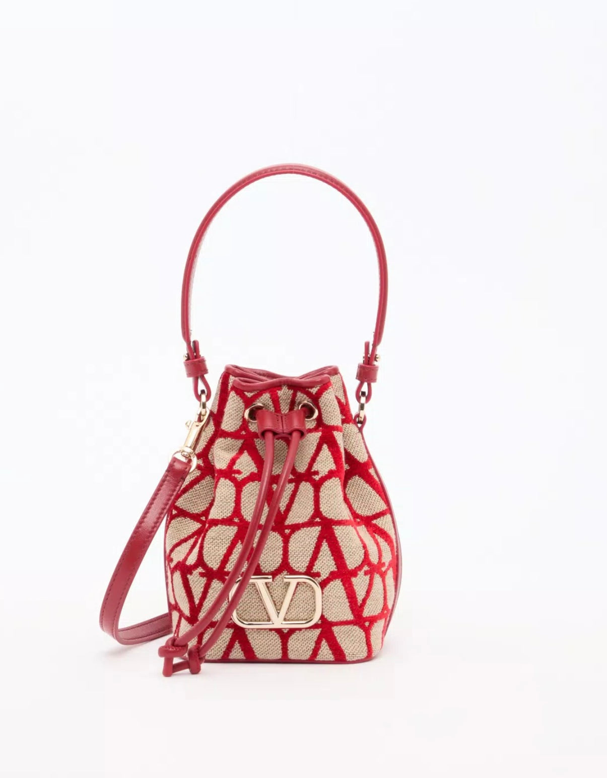 Valentino Mini Vlogo Signature Bucket Bag