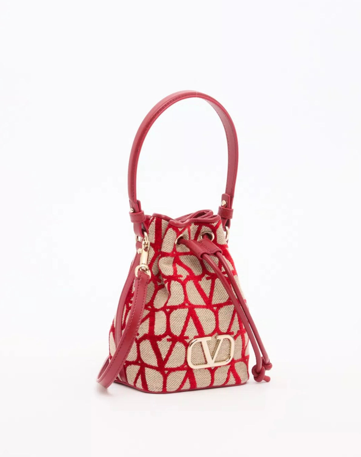 Valentino Mini Vlogo Signature Bucket Bag