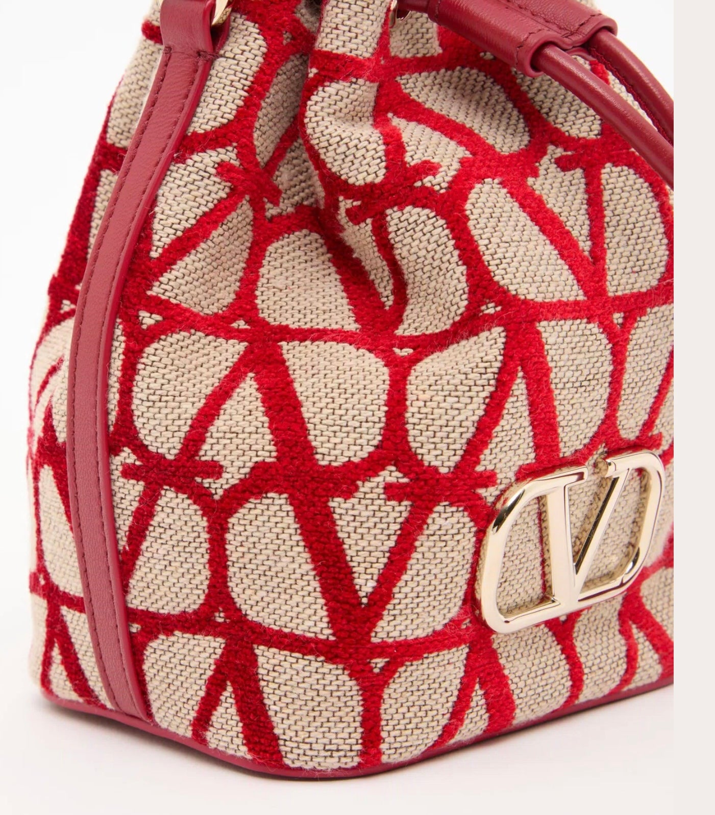 Valentino Mini Vlogo Signature Bucket Bag