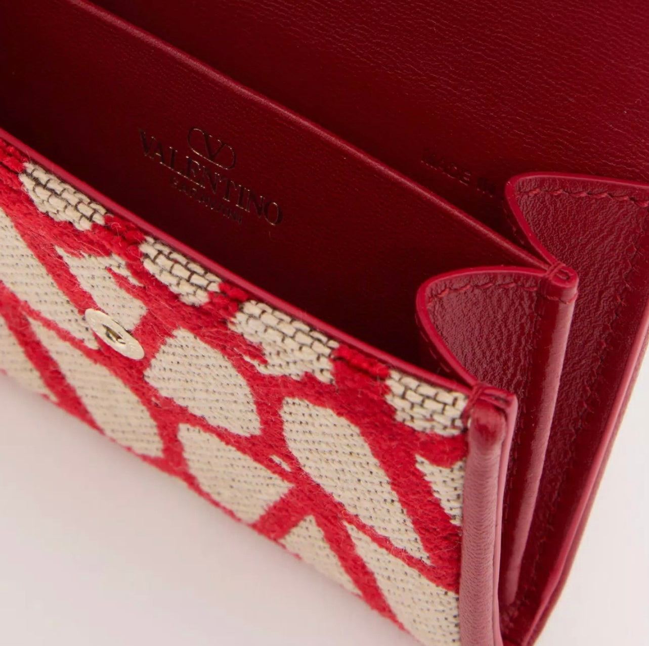 Valentino Toile Iconographe Card Holder