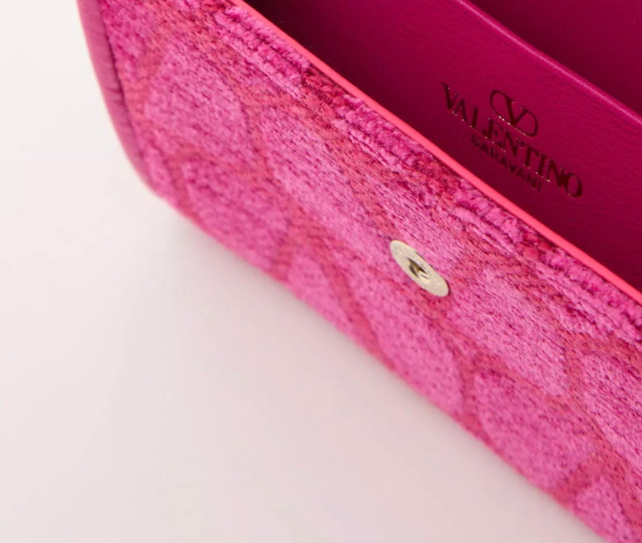 Valentino Toile Iconographe Card Holder
