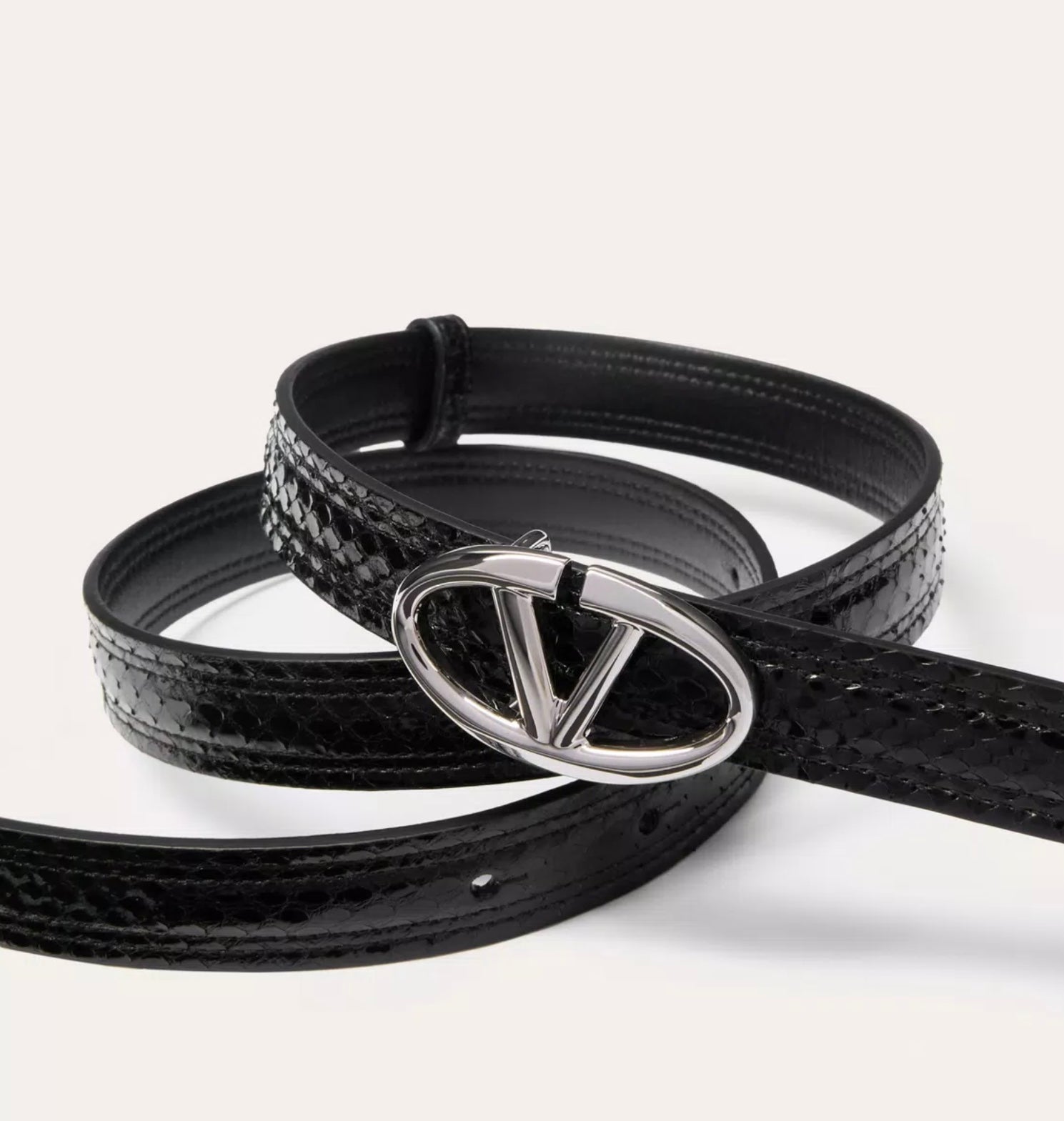 Valentino Vlogo The Bold Edition Belt In Ayers 20 Mm