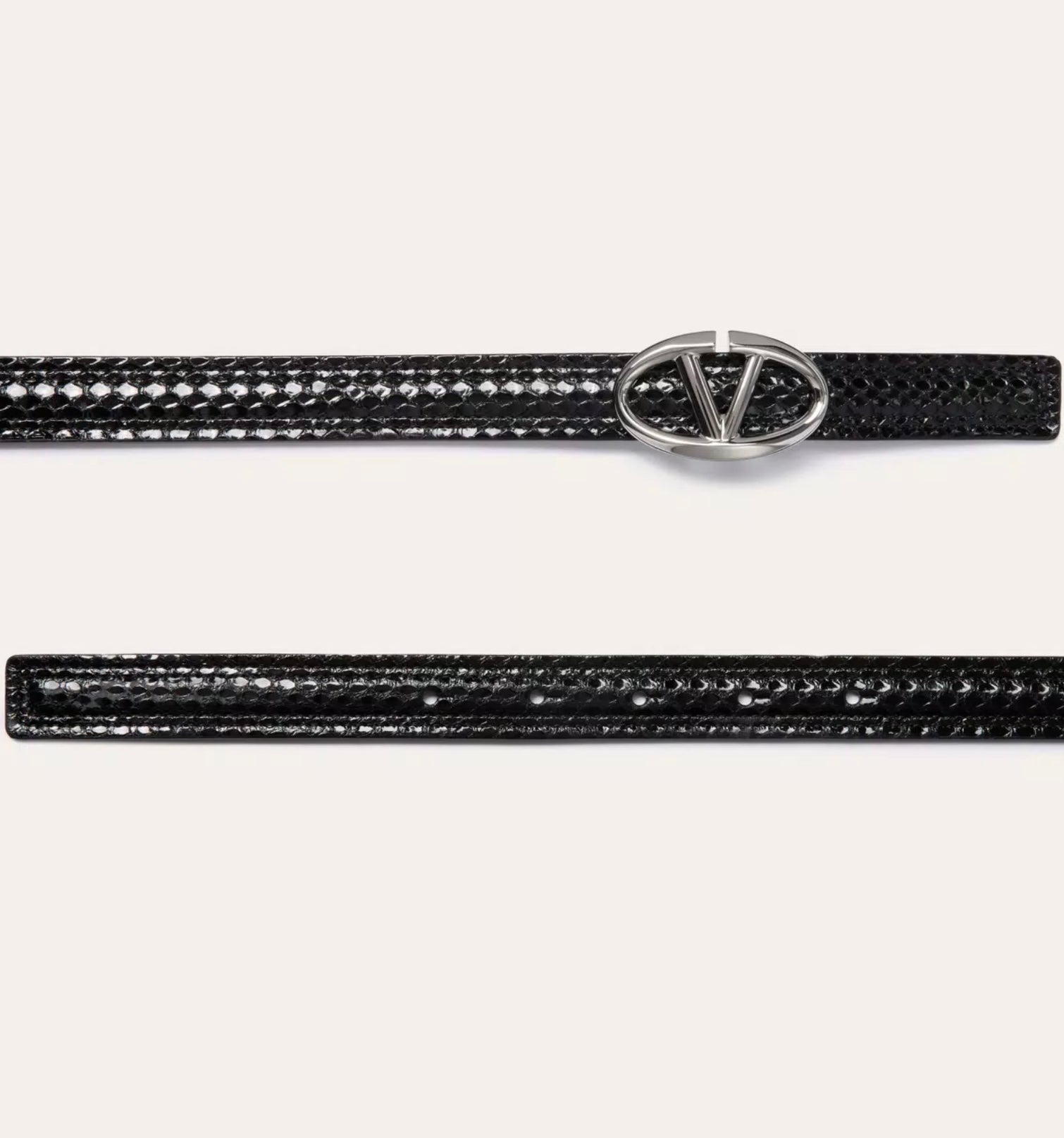 Valentino Vlogo The Bold Edition Belt In Ayers 20 Mm