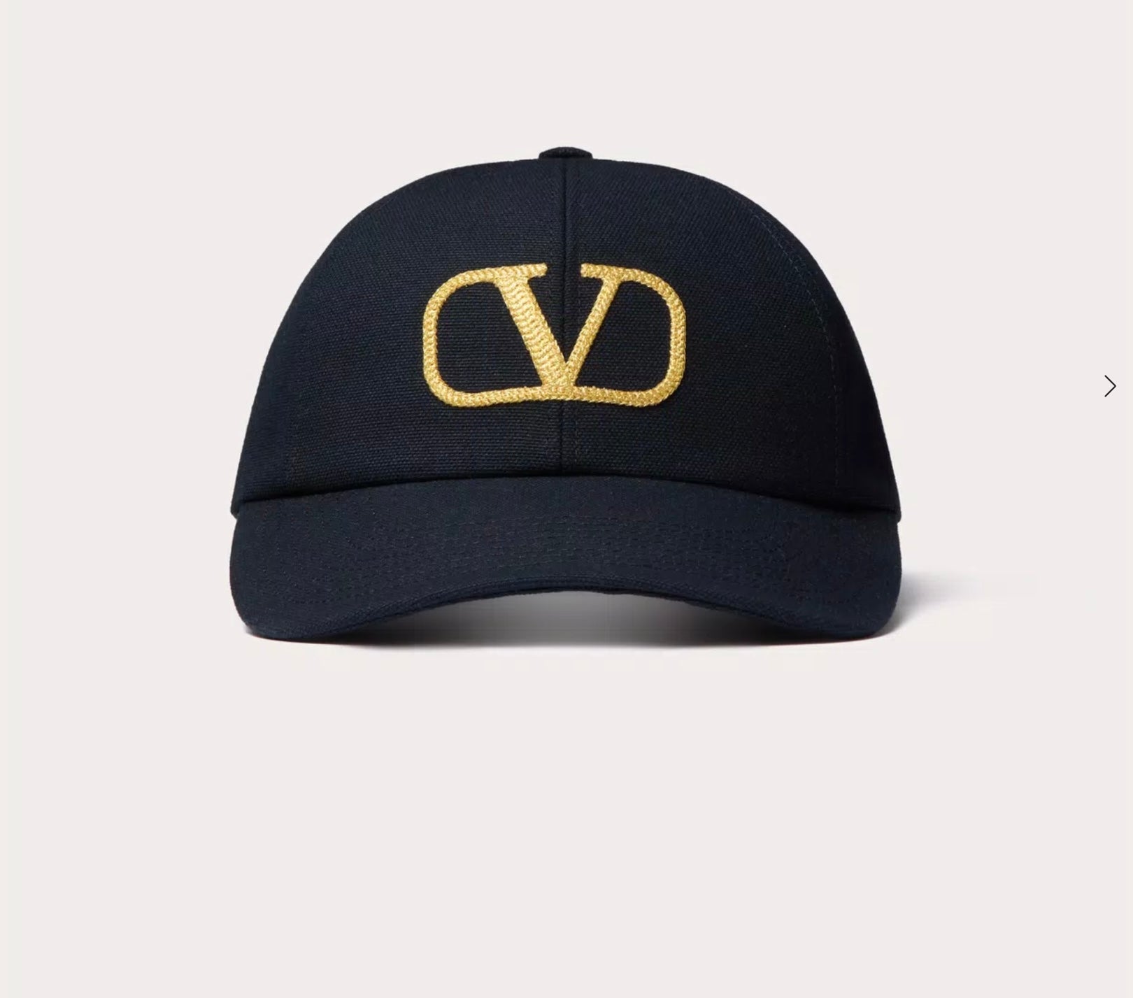 Valentino Vlogo Signature Cotton Baseball Cap