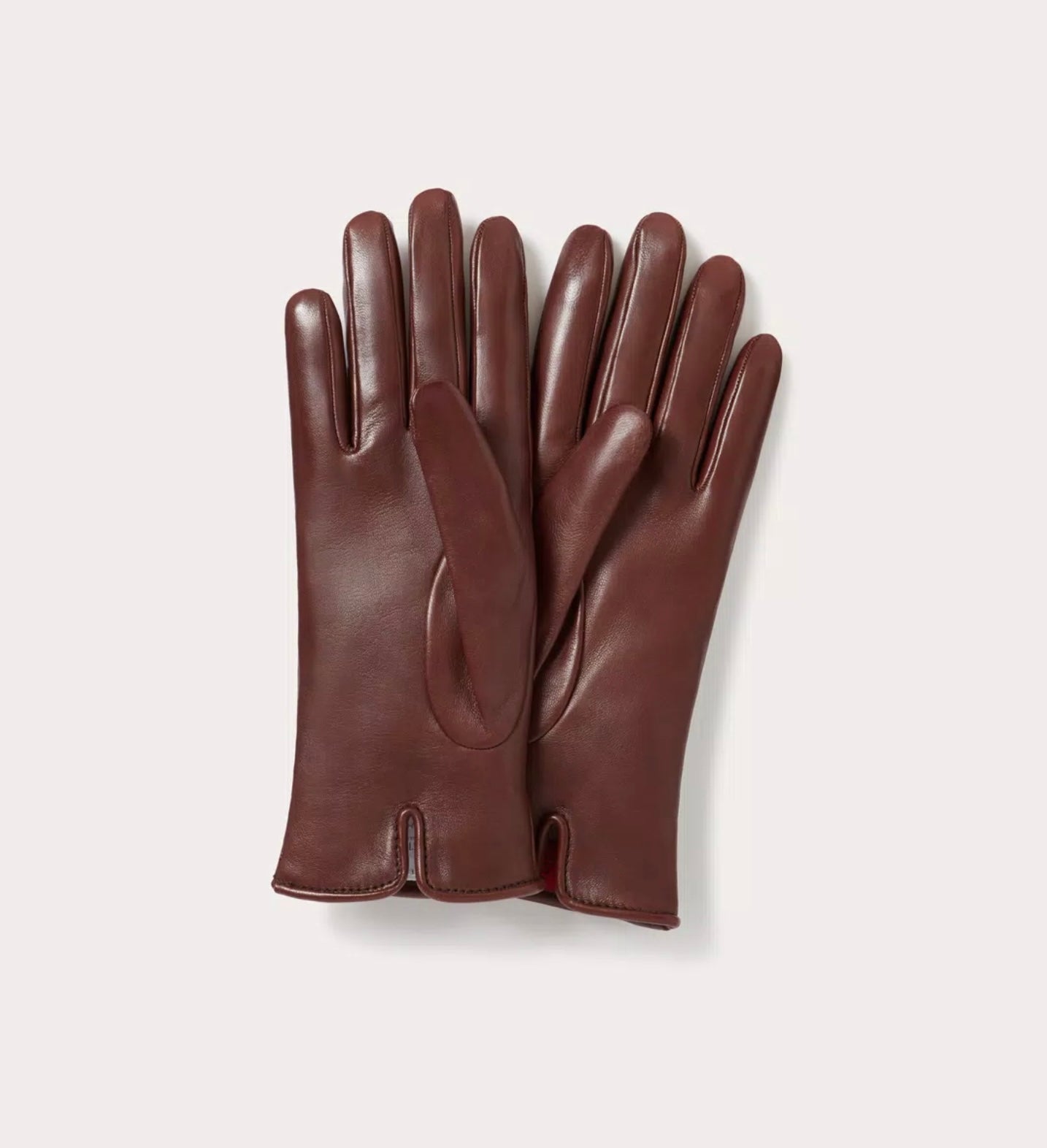 Valentino Vlogo Chain Gloves In Nappa And Cashmere
