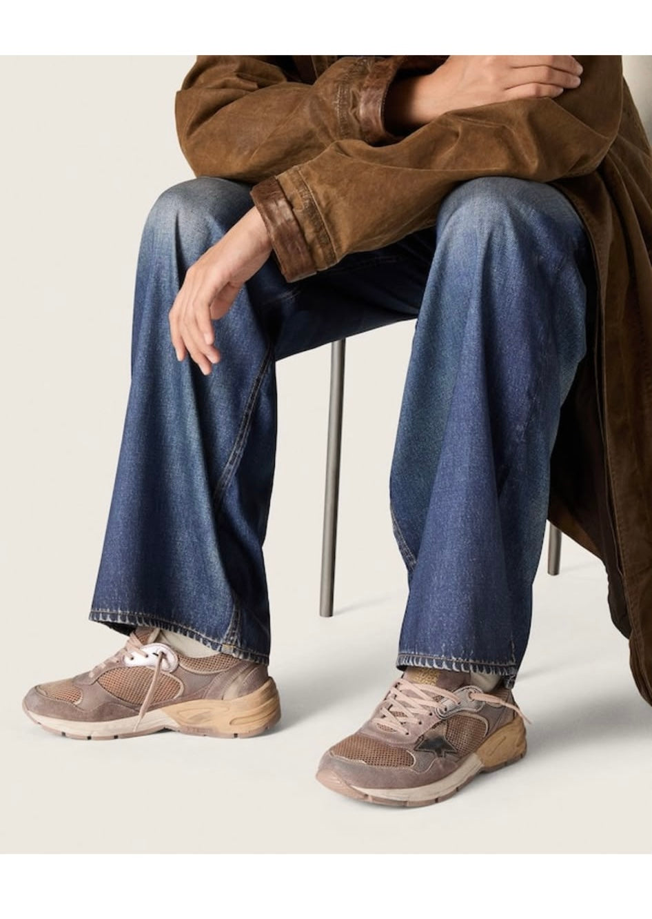 Golden Goose Running Dad Sneakers