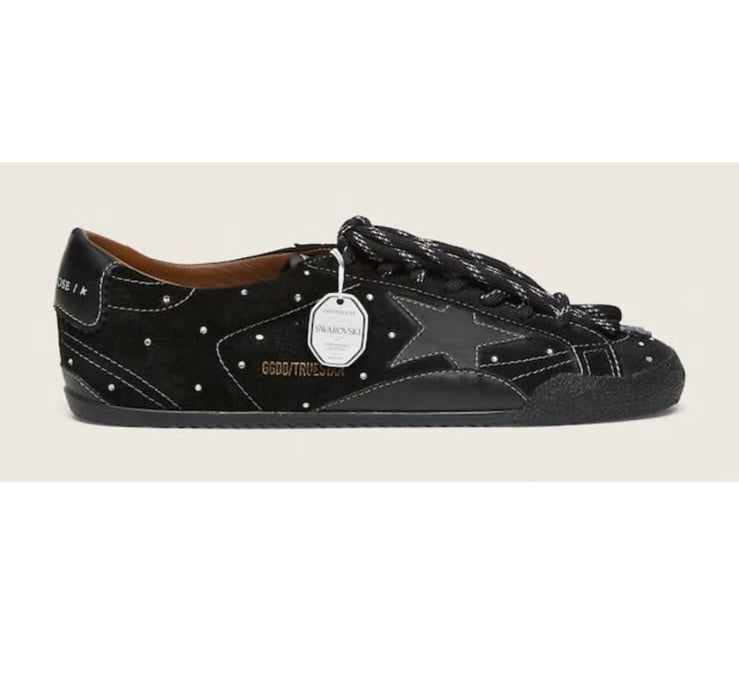 Golden Goose True Star Crystal Sneakers