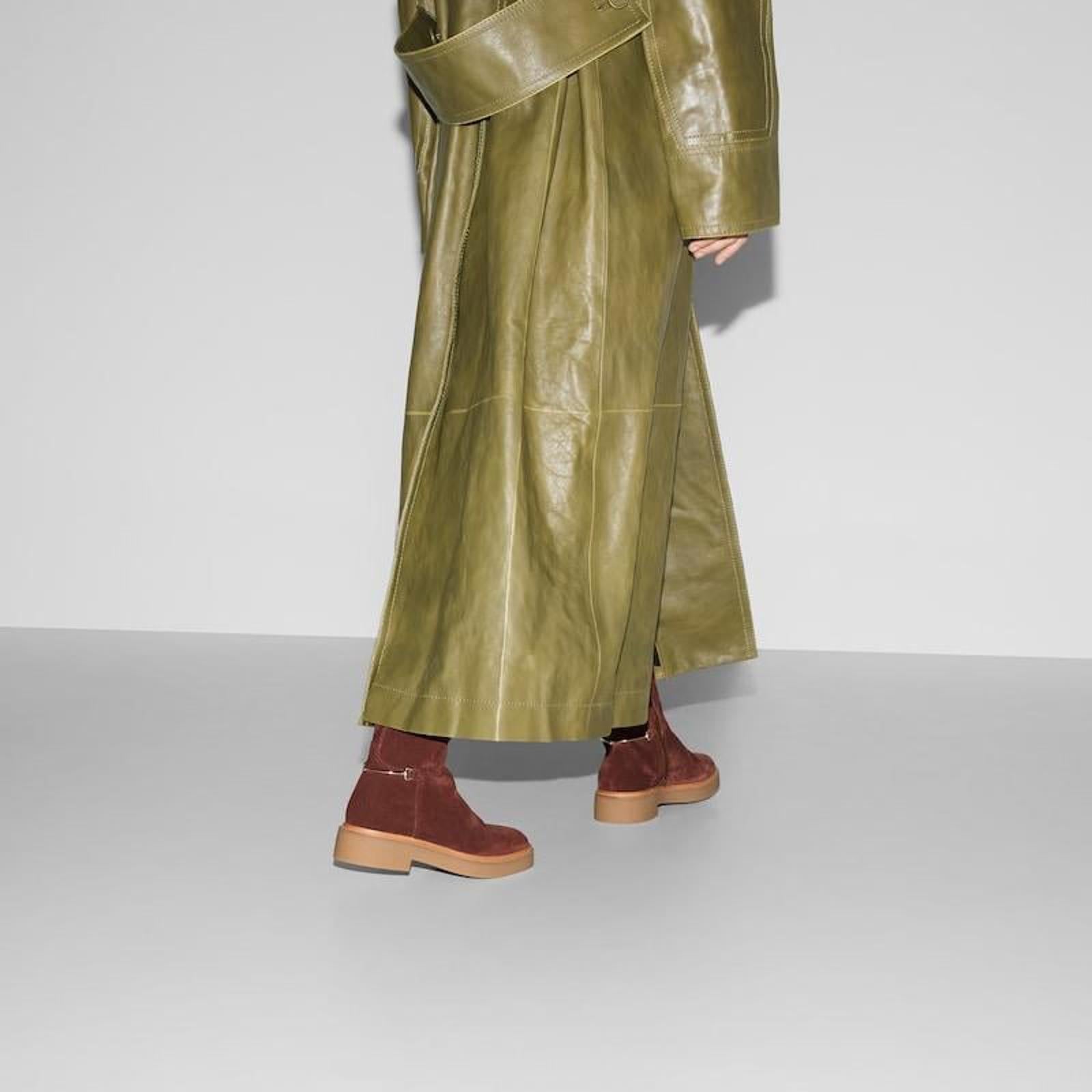 Gucci Slim Horsebit Ankle Boots