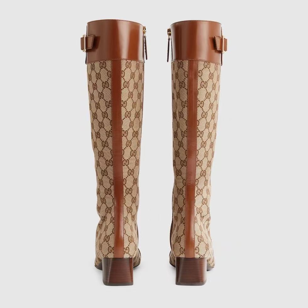 Gucci GG Knee High Boots