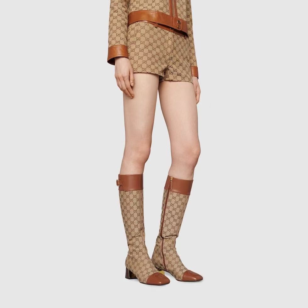Gucci GG Knee High Boots