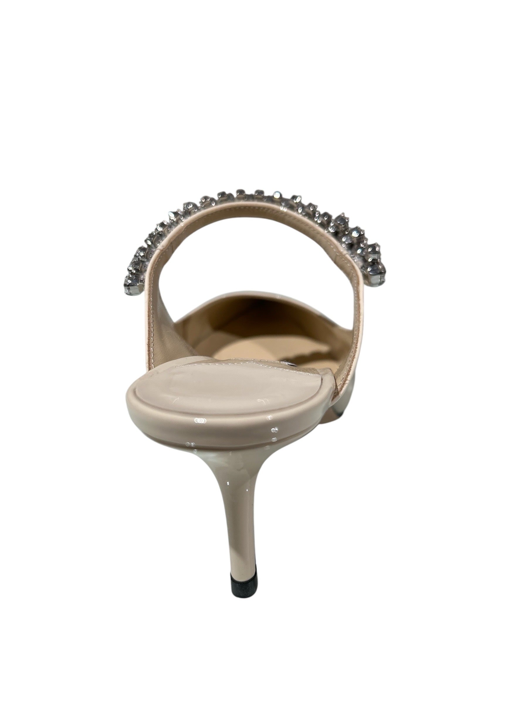 Jimmy Choo Bing Crystal Strap Mules