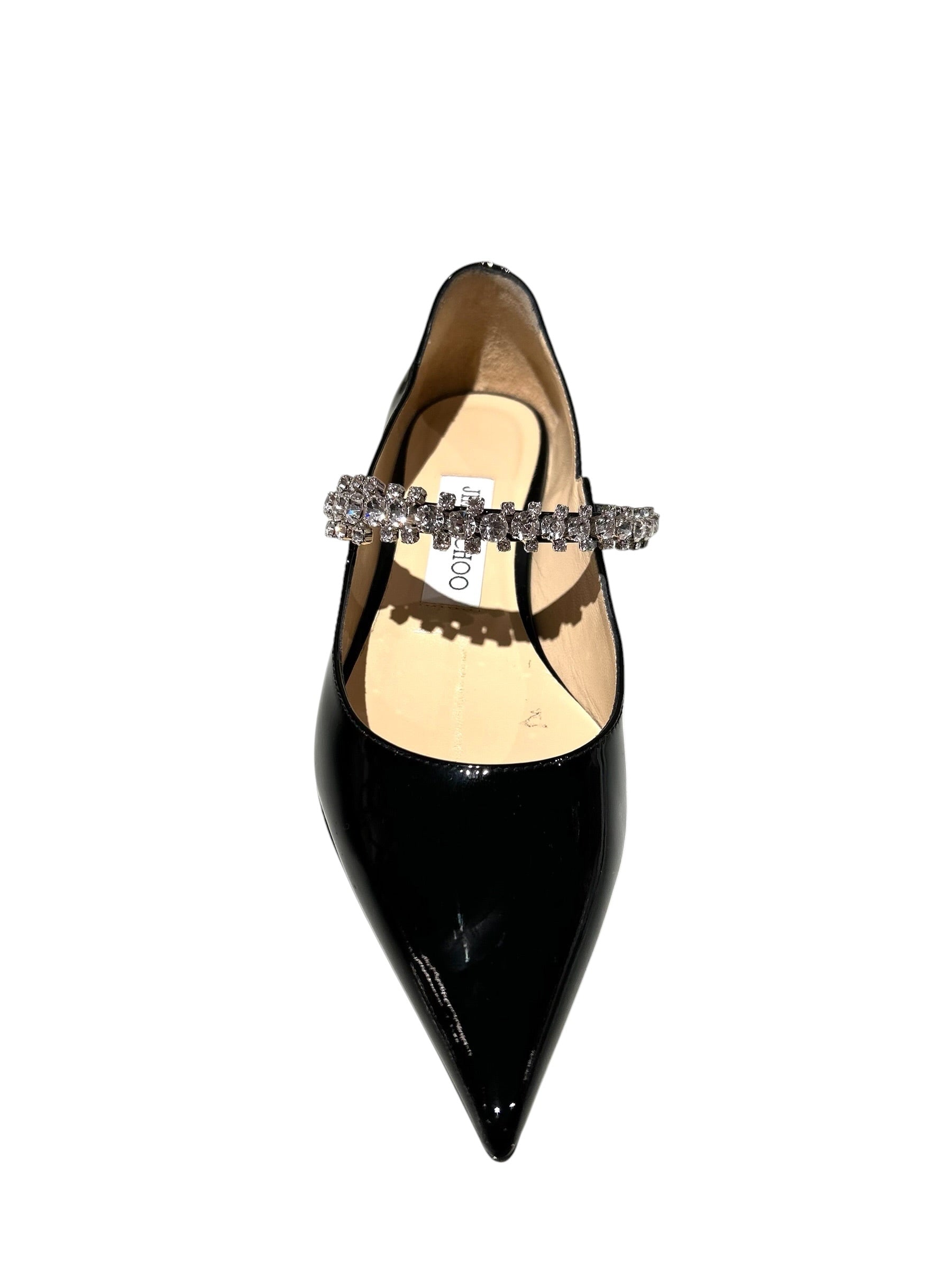 Jimmy Choo Bing Crystal Flats