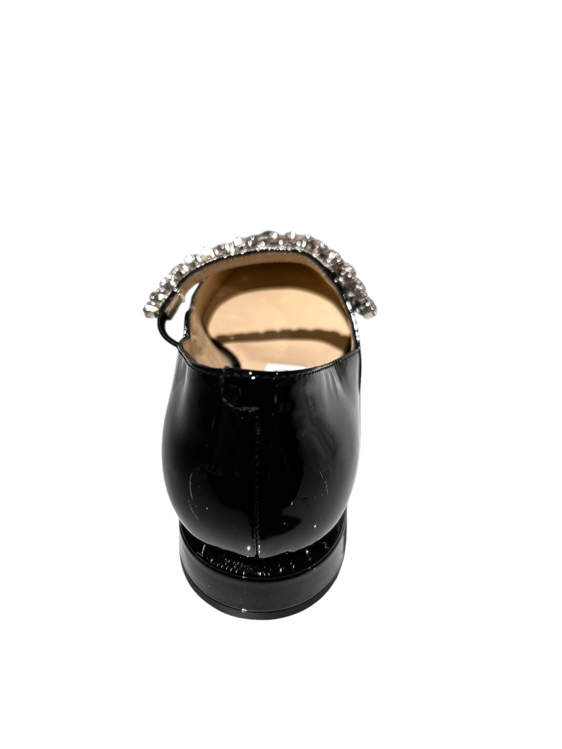 Jimmy Choo Bing Crystal Flats