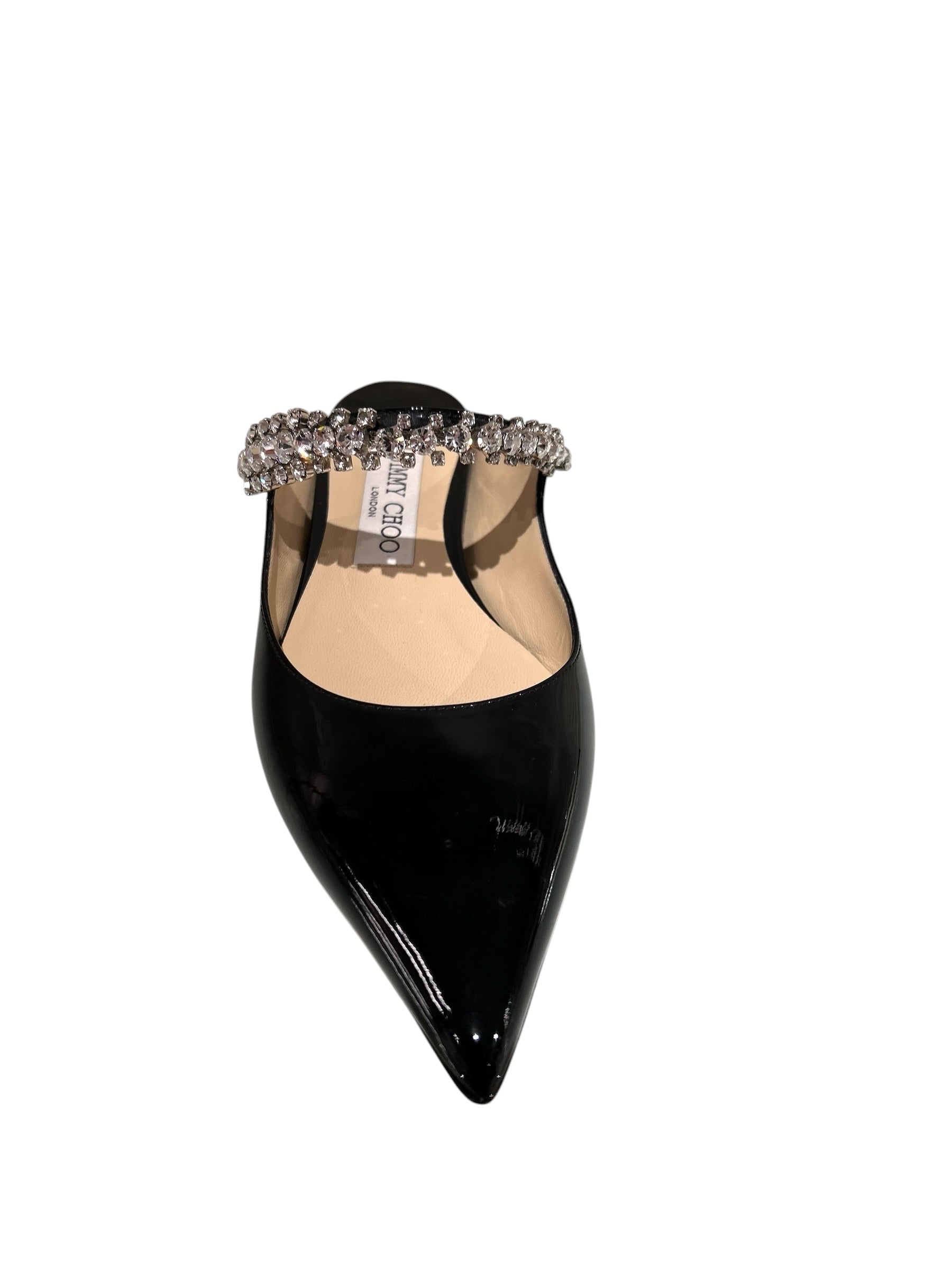 Jimmy Choo Bing Crystal Flats