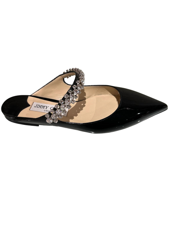 Jimmy Choo Bing Crystal Flats