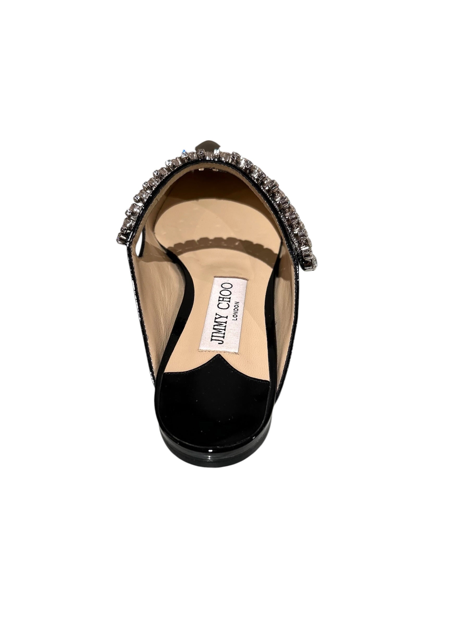 Jimmy Choo Bing Crystal Flats