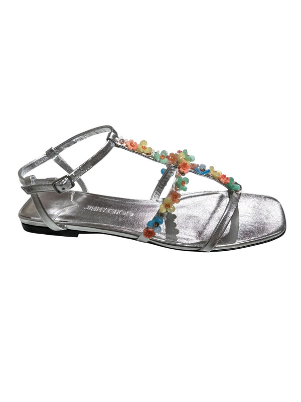 Jimmy Choo Daisy Leather Sandals