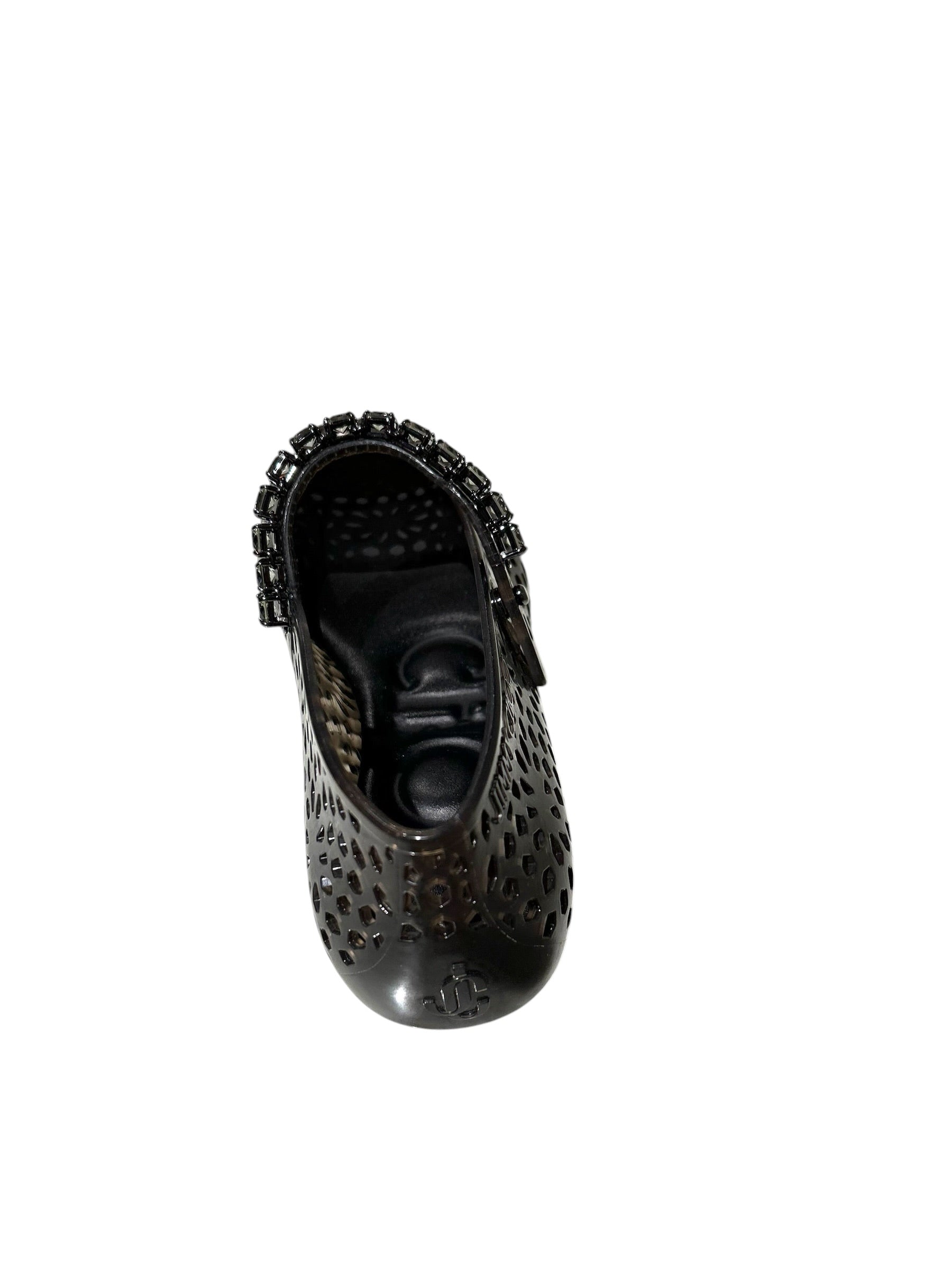 Jimmy Choo The Jelly Crystal Glitter TPU Flats