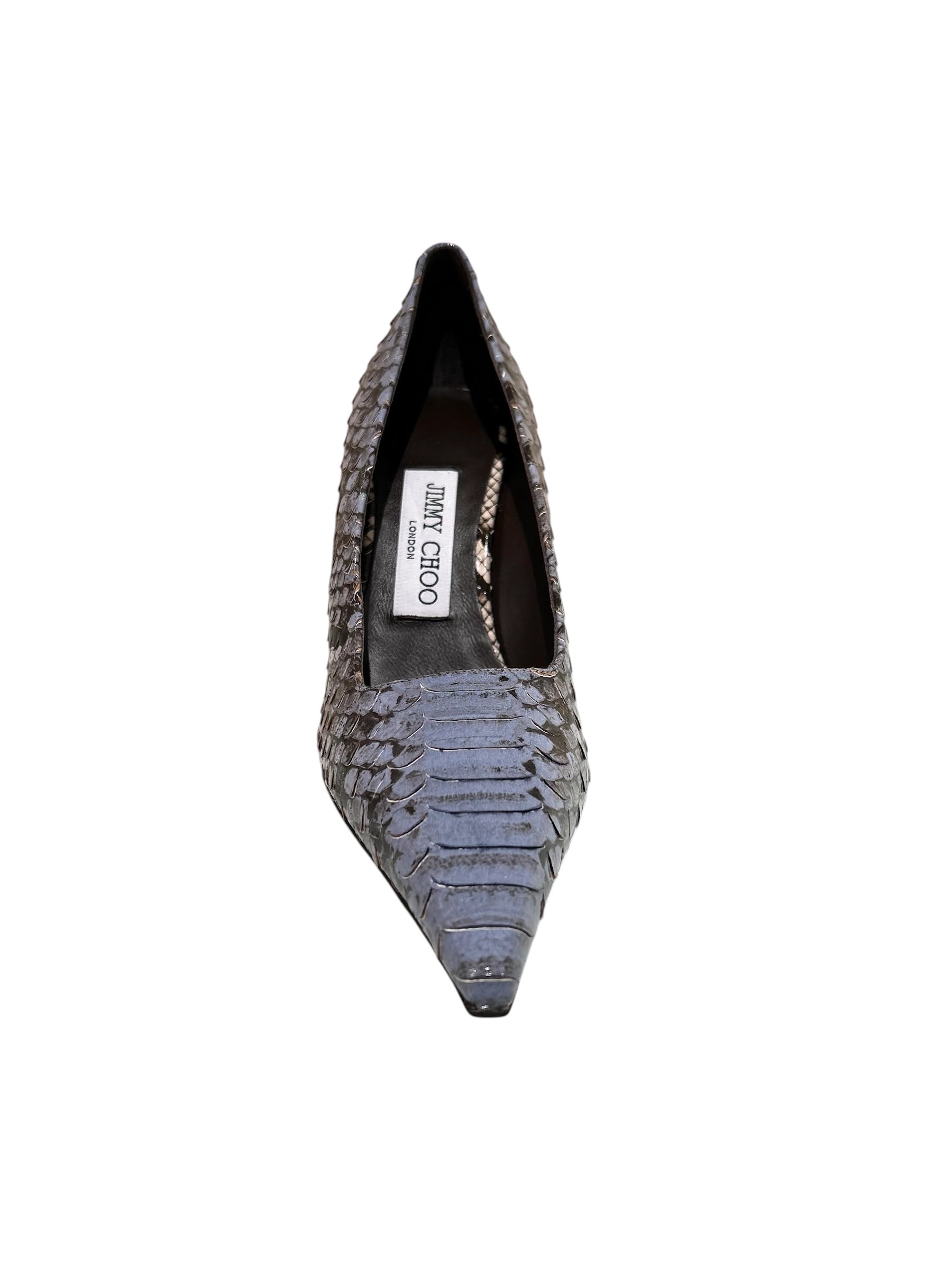 Jimmy Choo Amelia Python Pumps