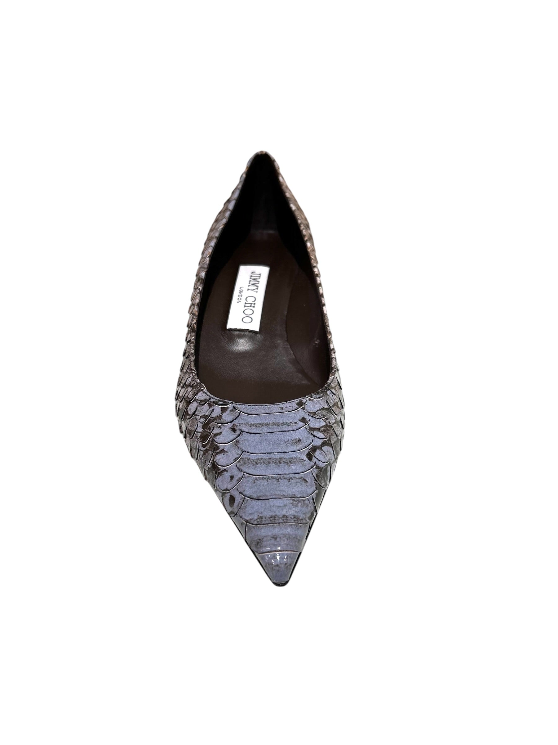 Jimmy Choo Amelia Python Pumps
