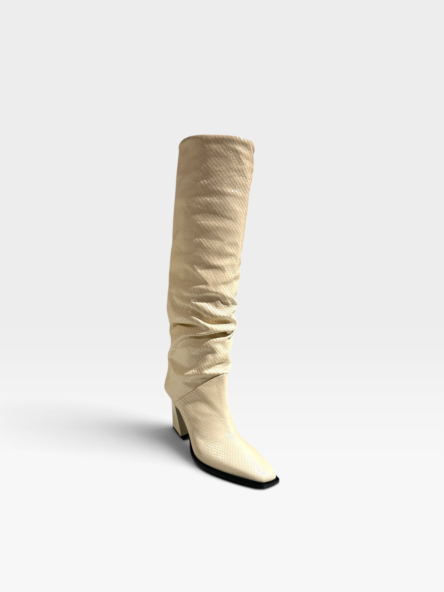 Jimmy Choo Hart Leather Knee Boots