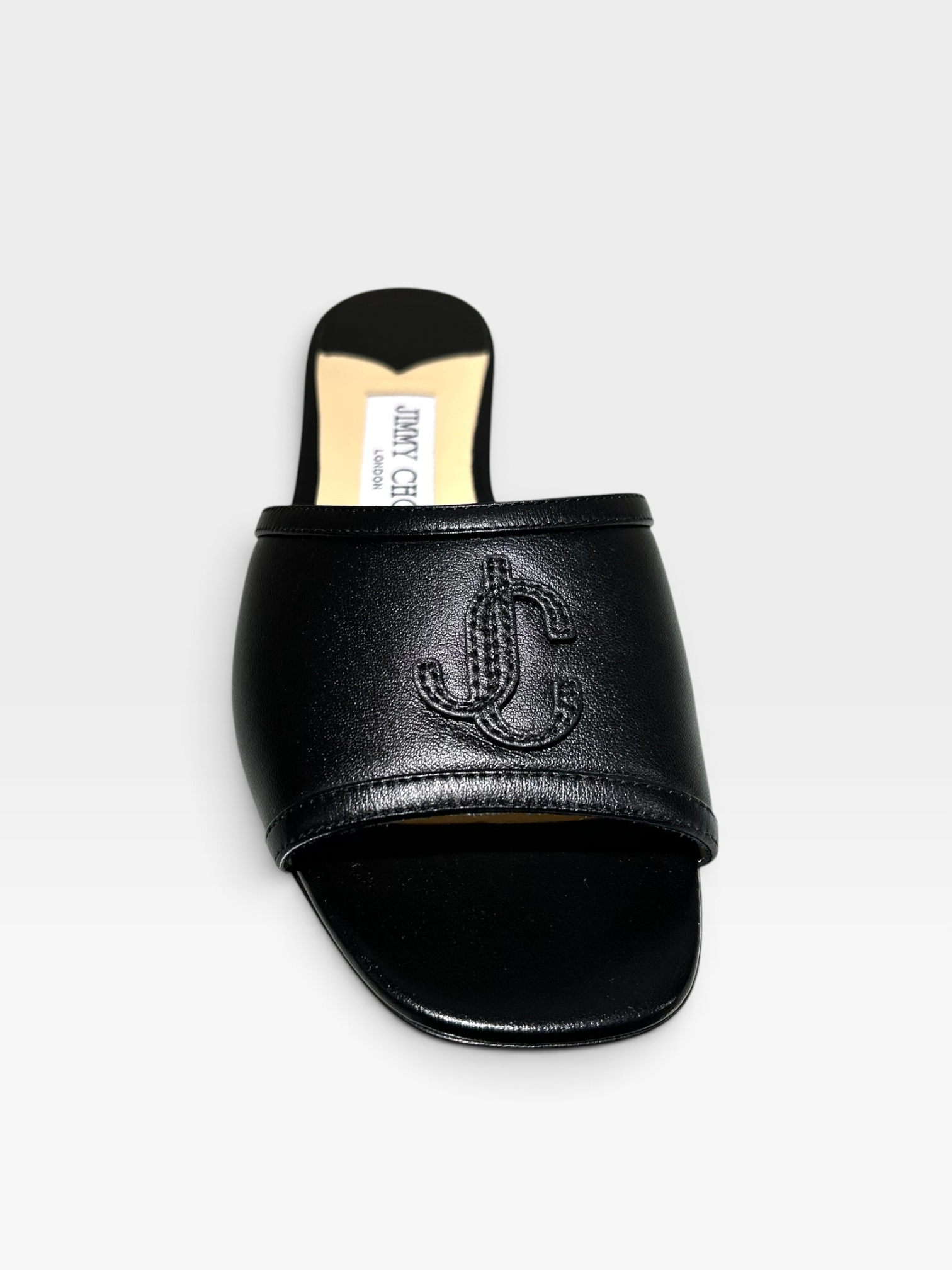Jimmy Choo Doray Leather Slides