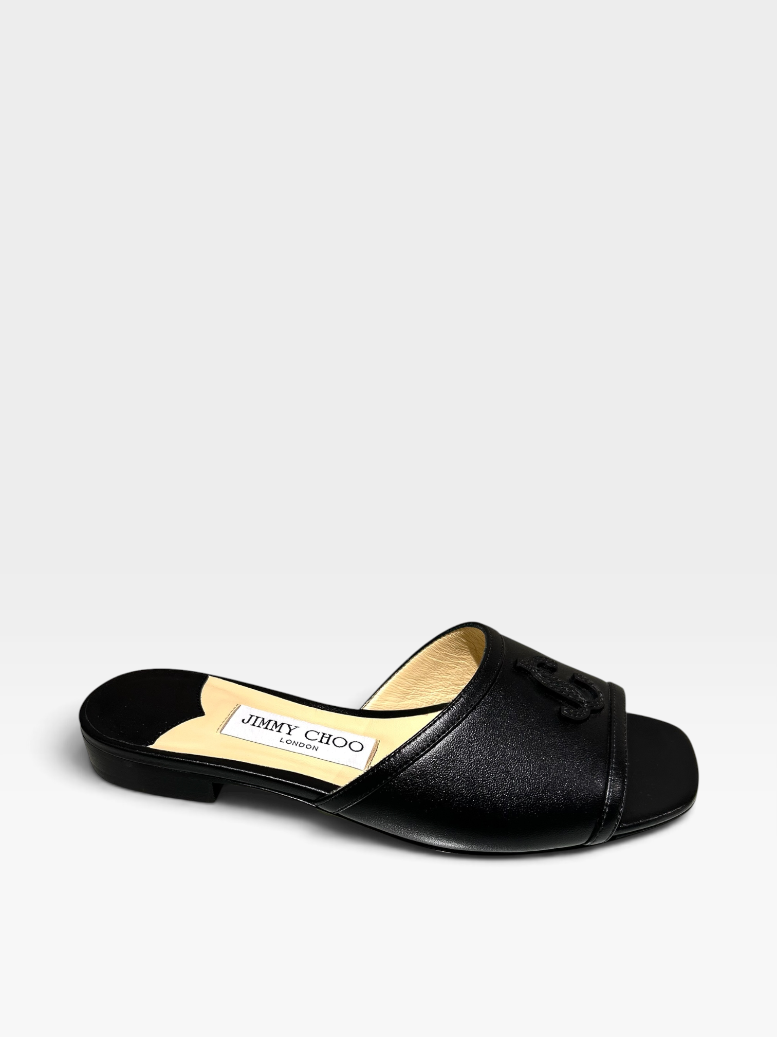 Jimmy Choo Doray Leather Slides