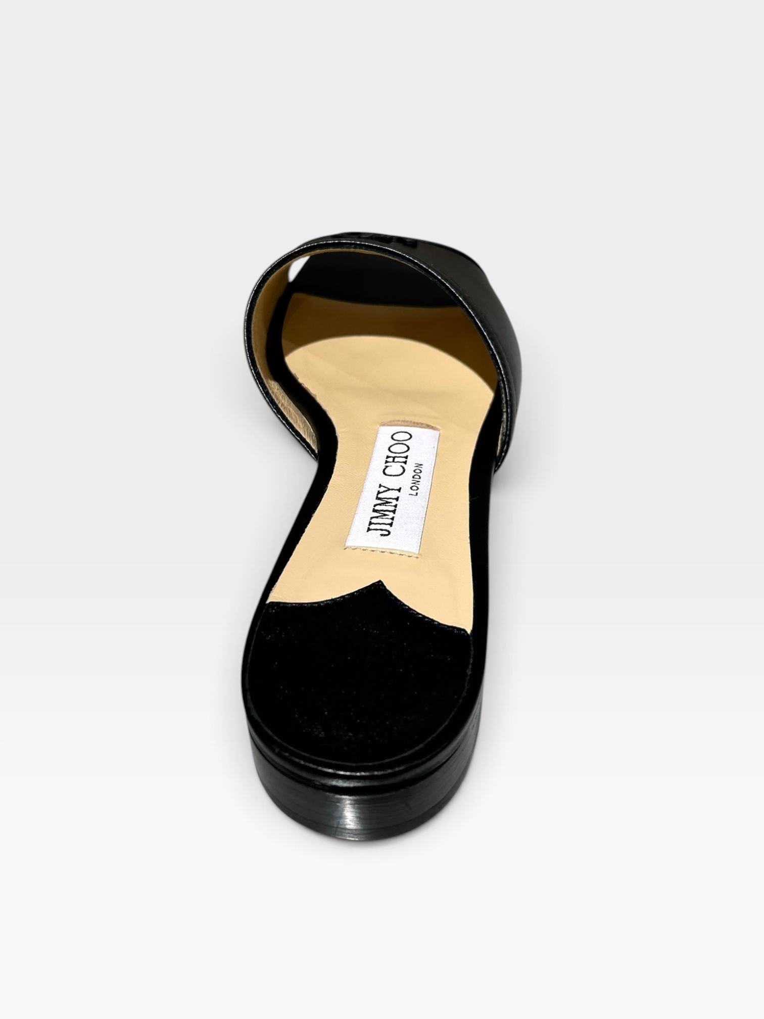 Jimmy Choo Doray Leather Slides