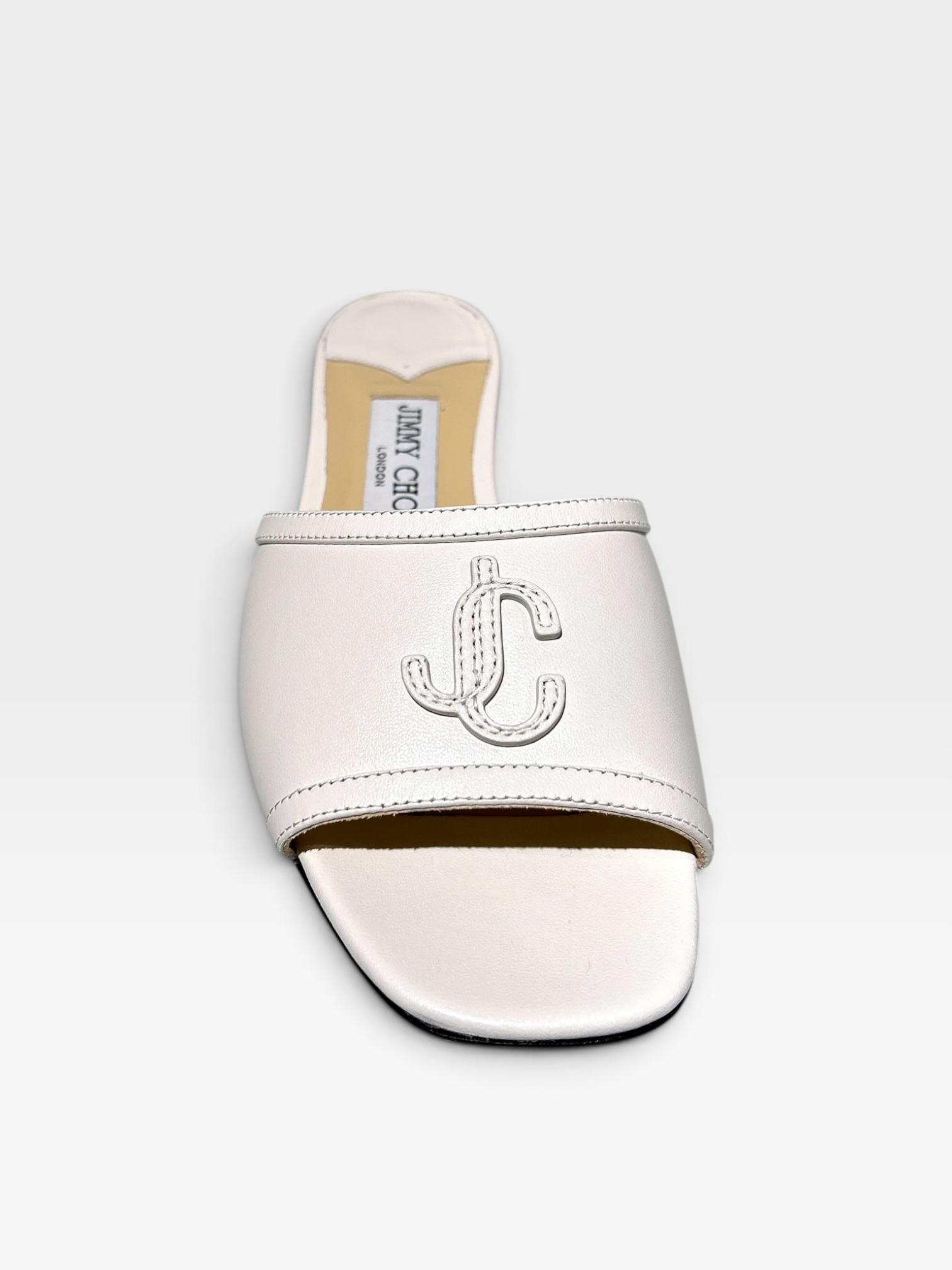 Jimmy Choo Doray Leather Slides