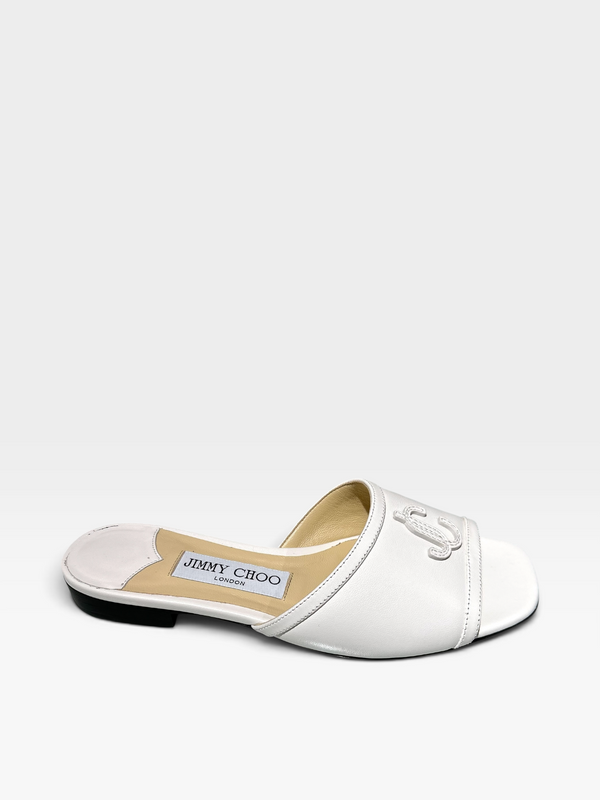 Jimmy Choo Doray Leather Slides