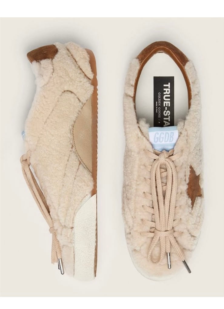 Golden Goose True Star Shearling Sneakers