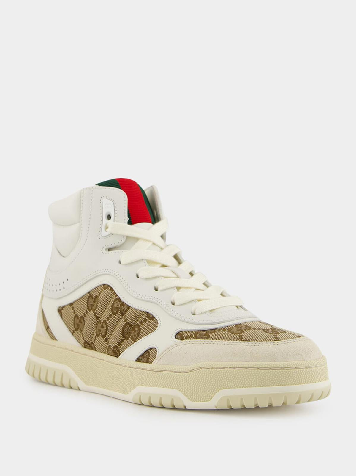 Gucci Re-Web High Top Women Sneakers