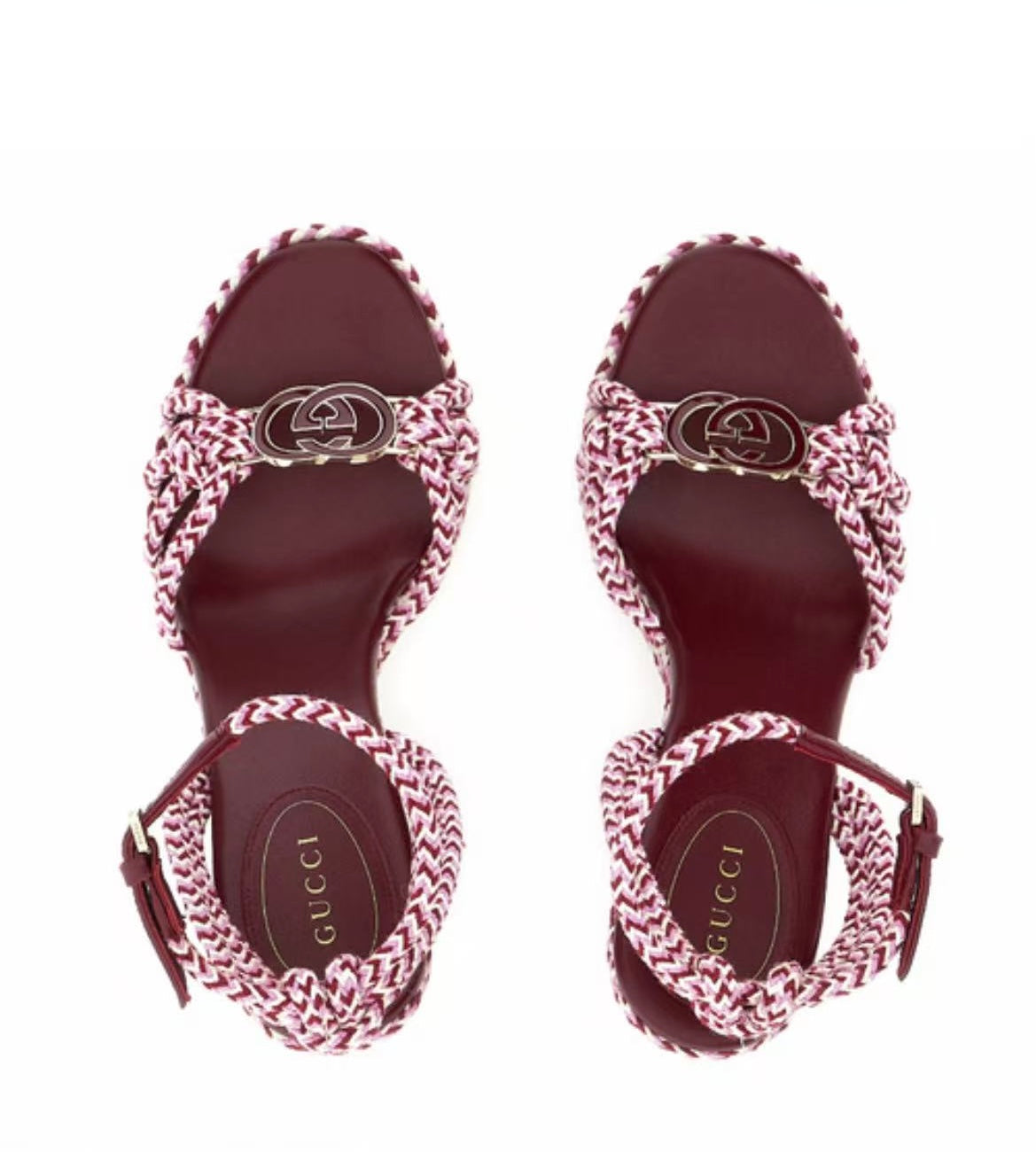 Gucci GG Espadrille Wedges