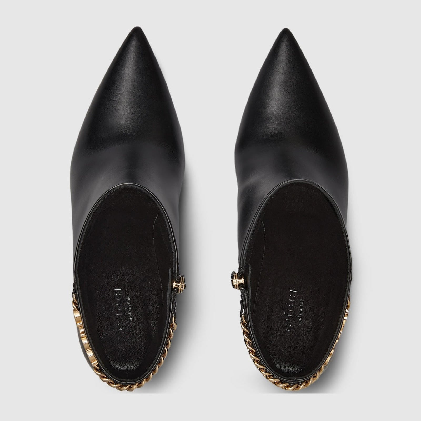 Gucci Signoria Chain Ankle Boots