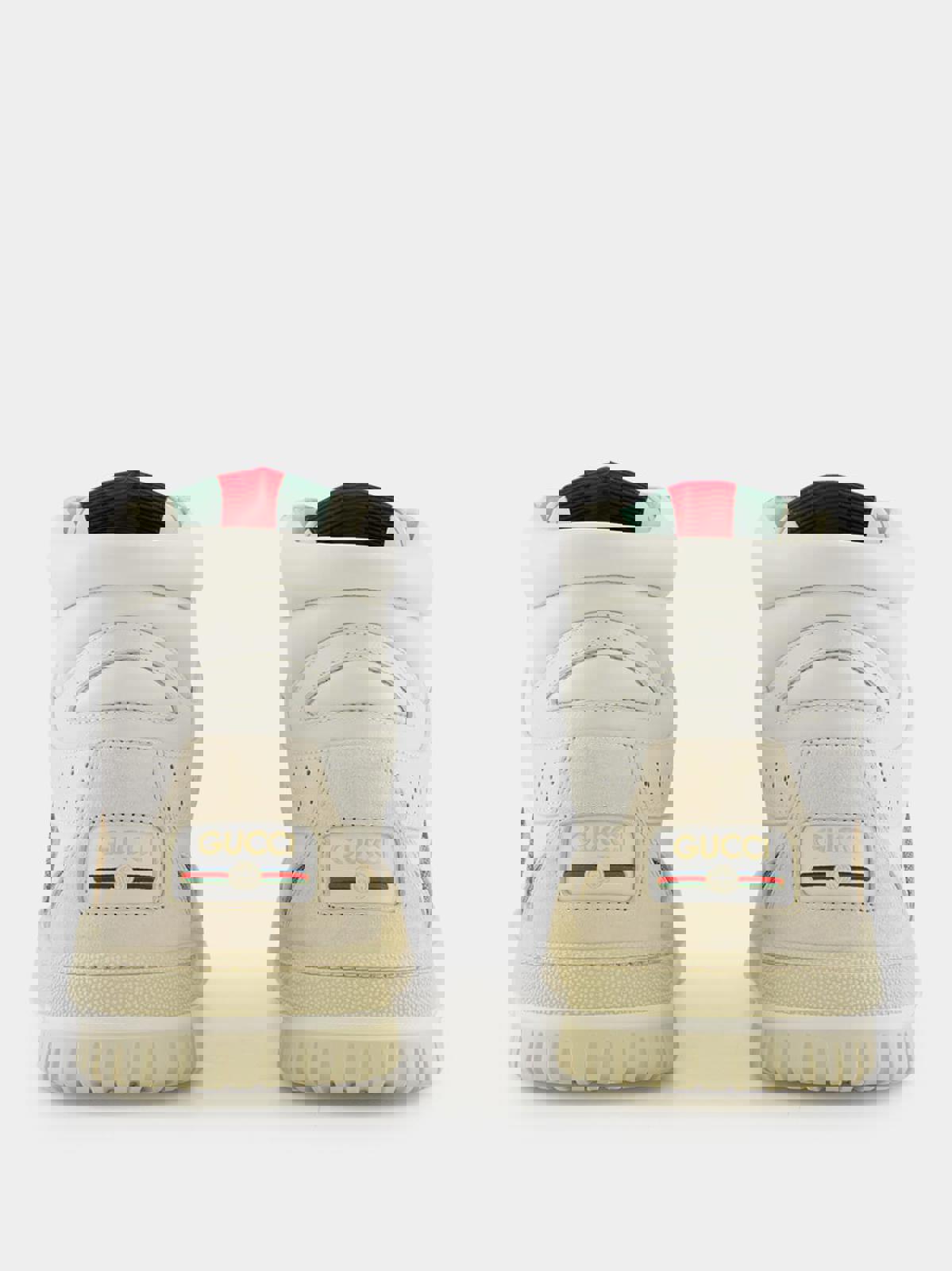 Gucci Re-Web High Top Women Sneakers