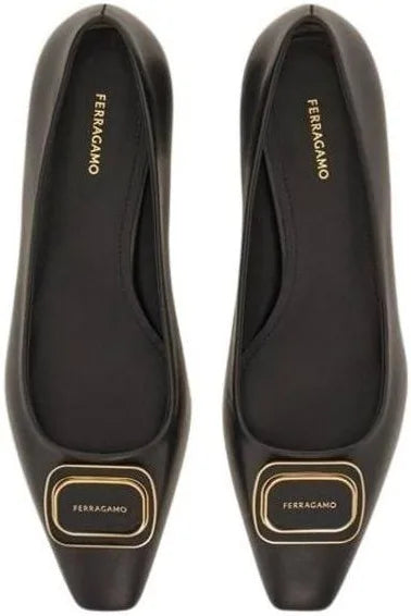 Ferragamo New Vara Plate Pumps