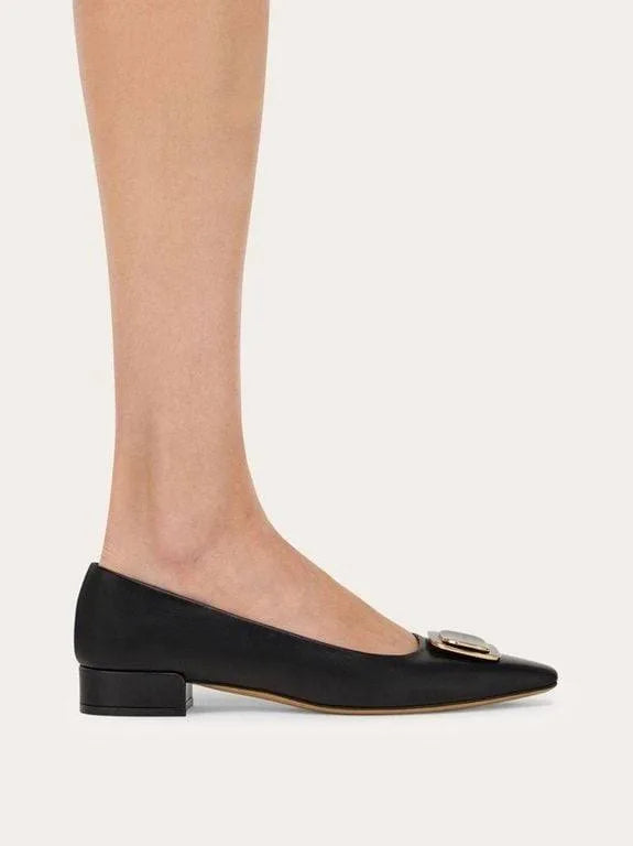 Ferragamo New Vara Plate Pumps